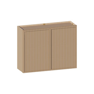 Slim White Oak - 39"W × 30"H Standard Wall Cabinet - homecabinets