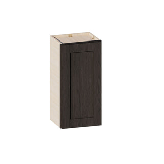 Smokey Ash - 15"W × 30"H Standard Wall Cabinet - homecabinets