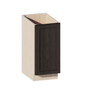Smokey Ash - 15"W Full - Height Door Base Cabinet - homecabinets