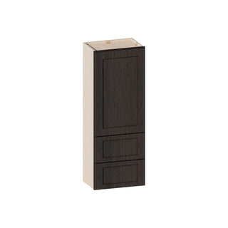 Smokey Ash - 18"W × 48"H Wall Tower Cabinet - homecabinets
