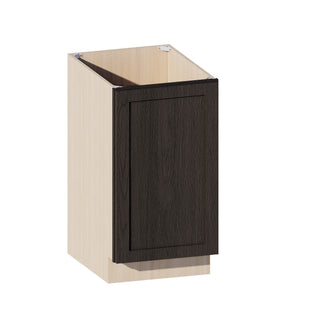 Smokey Ash - 18"W Full - Height Door Base Cabinet - homecabinets