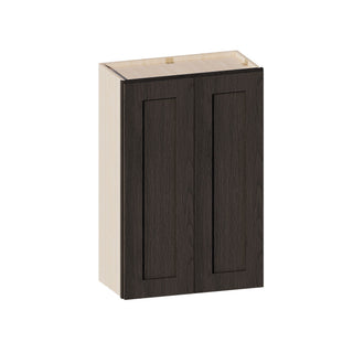 Smokey Ash - 24"W × 36"H Standard Wall Cabinet - homecabinets