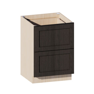 Smokey Ash - 24"W Drawer Base Cabinet - homecabinets