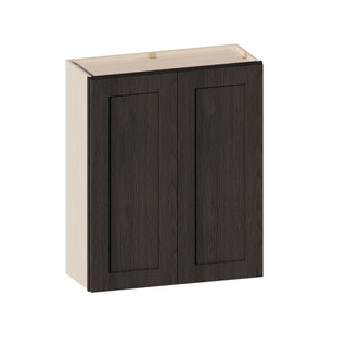 Smokey Ash - 30"W × 36"H Standard Wall Cabinet - homecabinets