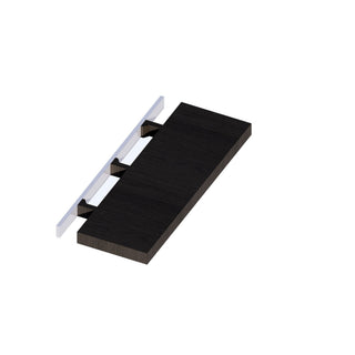 Smokey Ash - 36"W × 2 - 3/16"H Floating Shelf - homecabinets