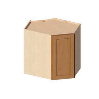 Treasure Chest - 24"W × 30"H Diagonal Corner Wall Cabinet - homecabinets