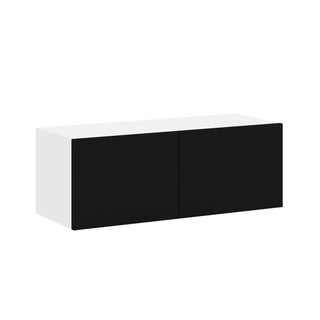 Frameless Matte Black - 33"W × 12"H Standard Wall Cabinet