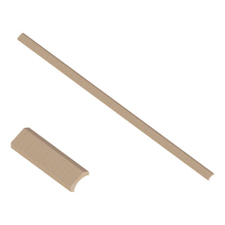 White Oak - 2 - 7/8"W × 96"L Crown Molding - homecabinets