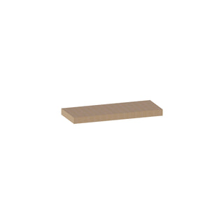 White Oak - 30"W × 2 - 1/16"H Floating Shelf - homecabinets