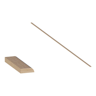White Oak - 3/4"W × 96"L Scribe Molding - homecabinets
