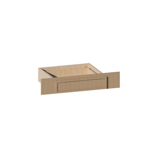 White Oak - 36"W × 7"H Knee Drawer - homecabinets